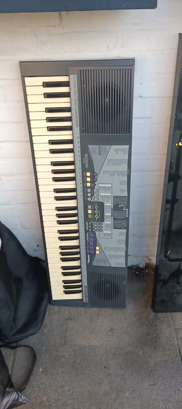 keyboard Bontempi incl standaard, Muziek en Instrumenten, Ophalen, Gebruikt, 61 toetsen, Overige merken