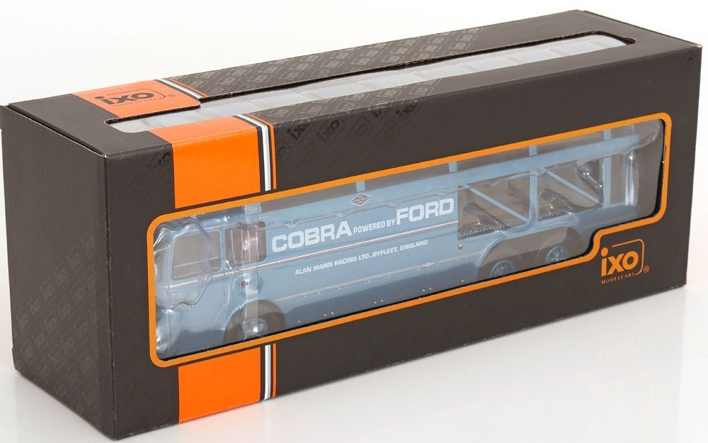IXO 1:43 Fiat Bartoletti 306/2 Renntransporter, blauw, Overige merken, -, Nieuw, Ophalen of Verzenden