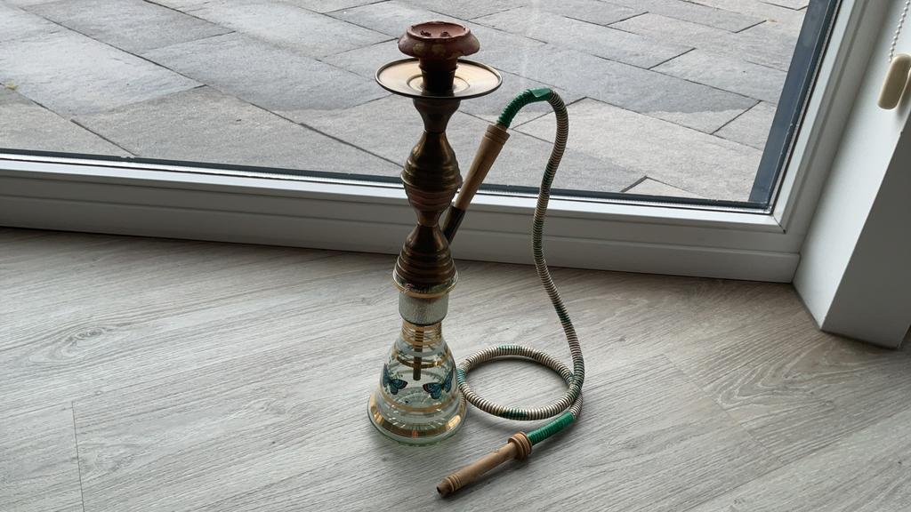 Waterpijp, Verzamelen, Rookartikelen, Aanstekers en Luciferdoosjes, Ophalen, Zo goed als nieuw, (Water)pijp