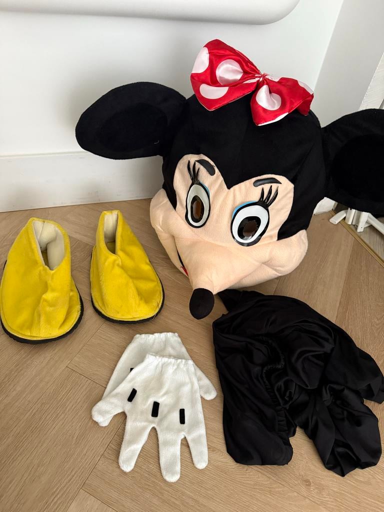 Minnie Mouse mascotte TE KOOP, Ophalen of Verzenden, Gebruikt, Pak of Jurk