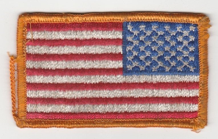 Stoffen embleem / patch vlag USA, Verzenden, Landmacht, Amerika, Embleem of Badge