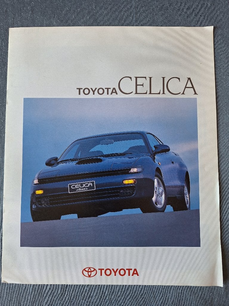 Brochure TOYOTA CELICA - 1989 NL, Verzenden, Gelezen, Toyota