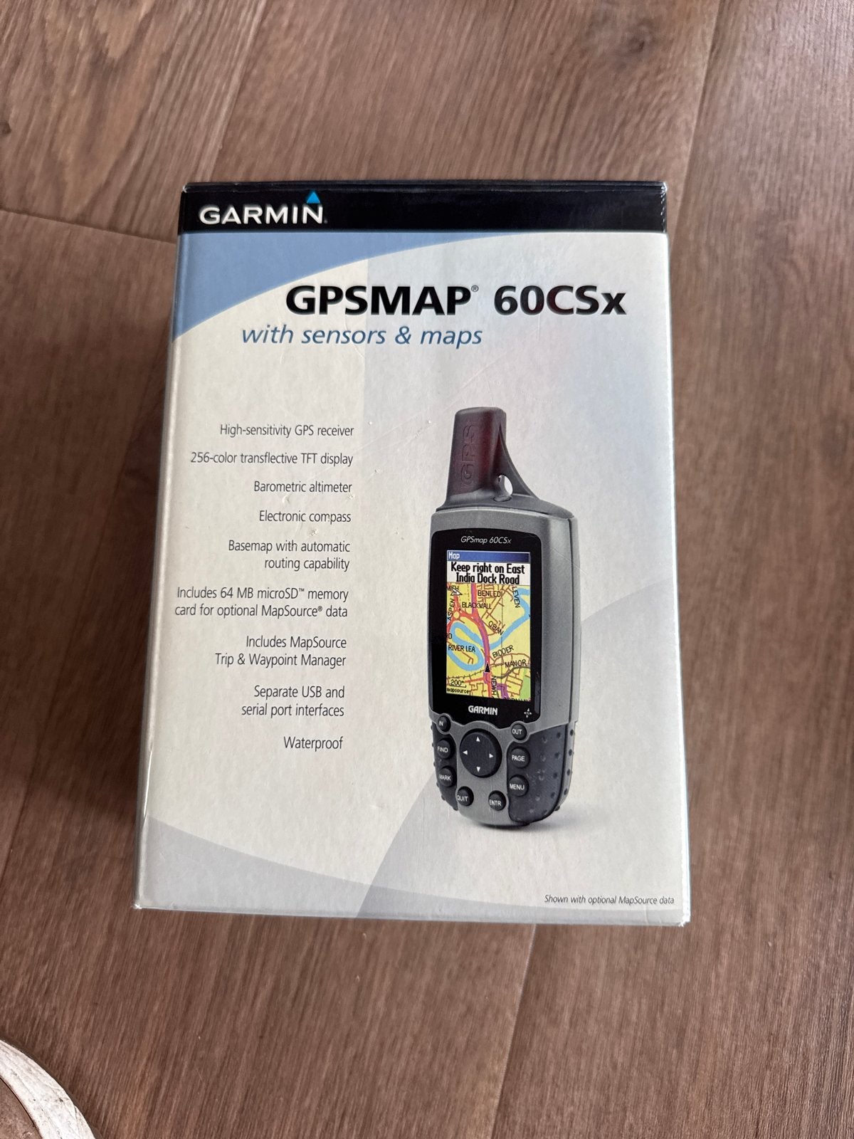 Garmin GPSMAP 60CSx met sensoren en kaarten, Watersport en Boten, Ophalen, Zo goed als nieuw