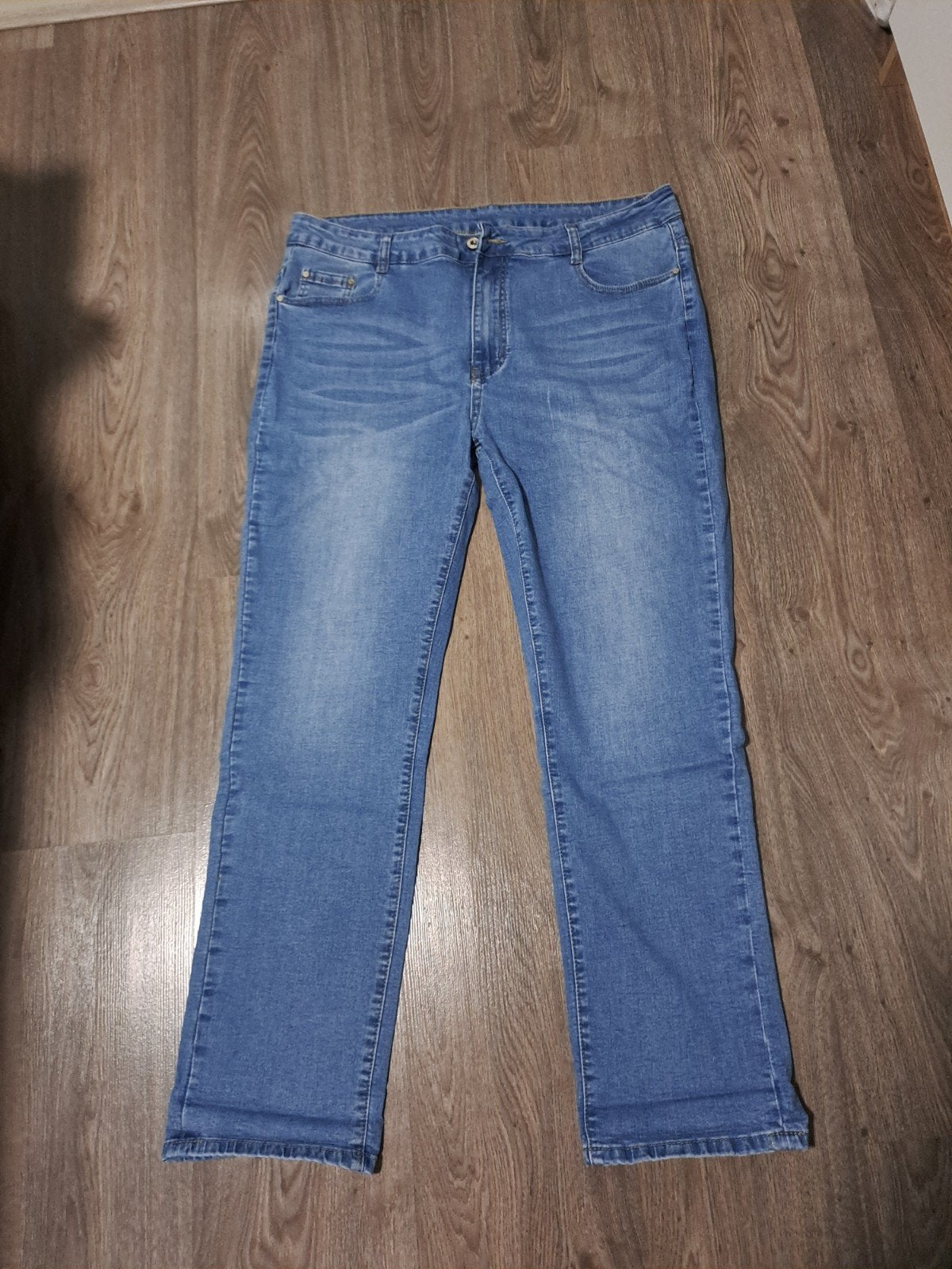 jeans maat 48, Kleding | Dames, Grote Maten, Blauw, Nieuw, Ophalen of Verzenden, Broek of Spijkerbroek