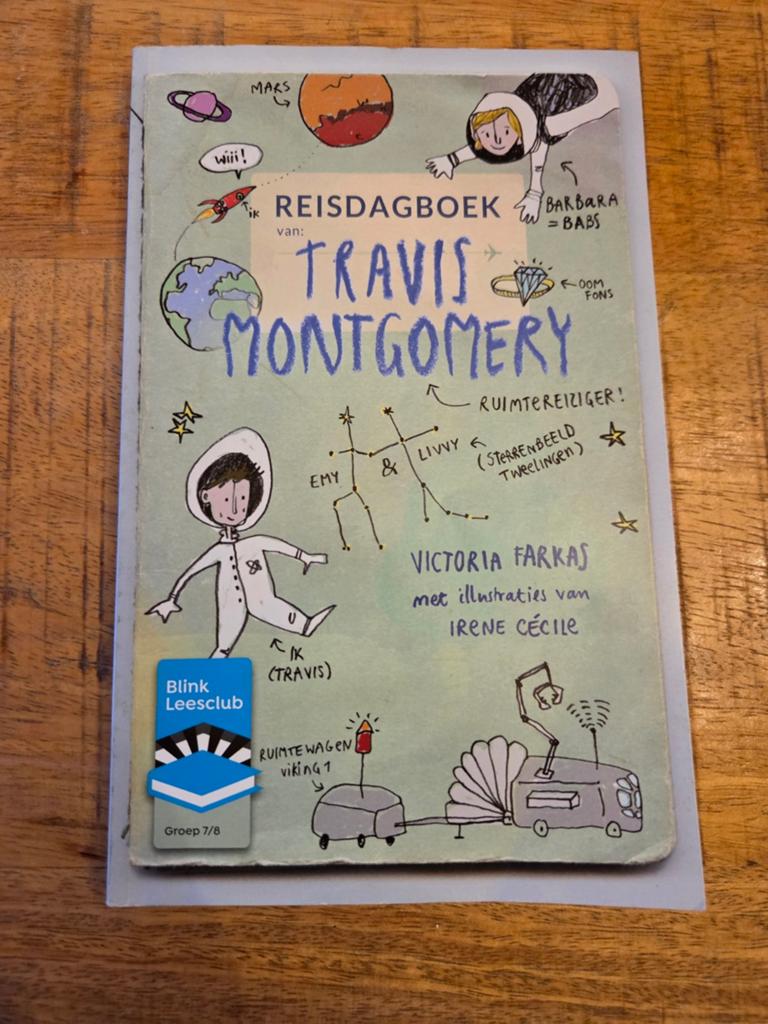 Reisdagboek van Travis Montgomery- Nieuw!, Ophalen of Verzenden, Nieuw, Viktoria farkas