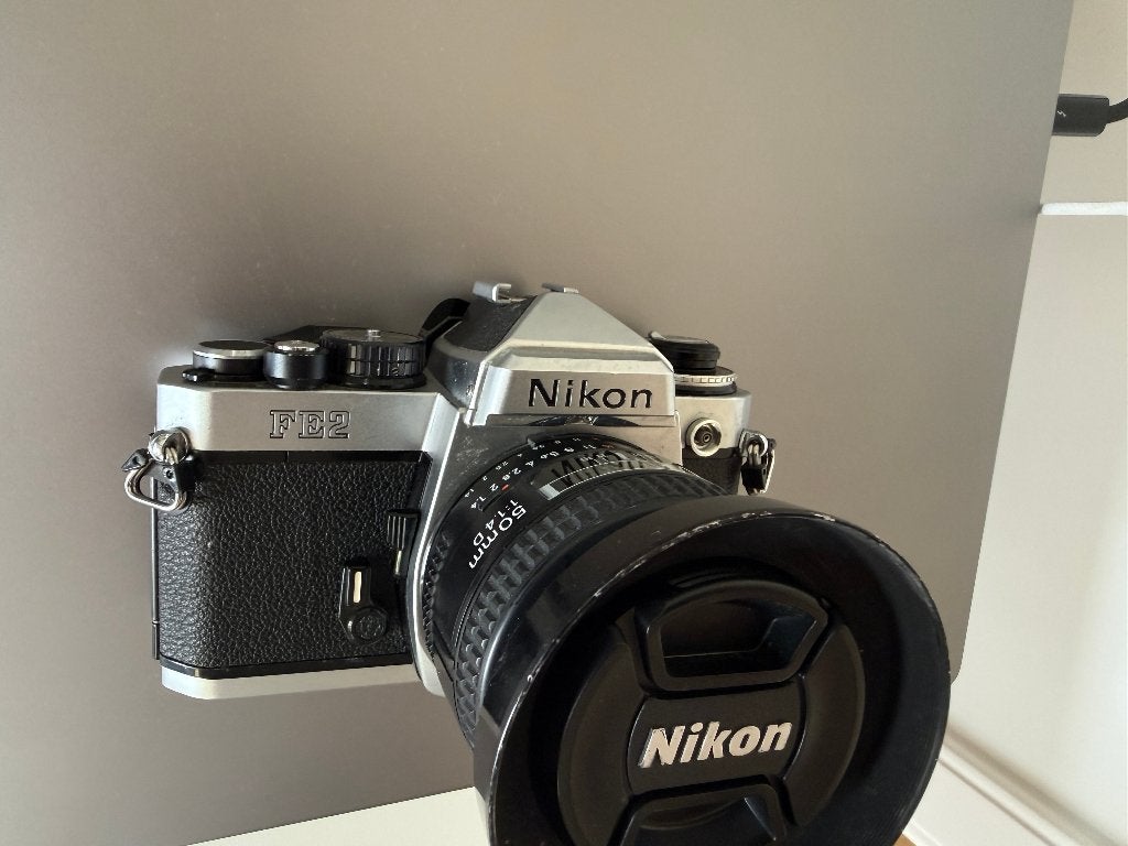 Nikon FE2 – Een legendarische 35mm camera, Ophalen, Gebruikt, Spiegelreflex, Nikon