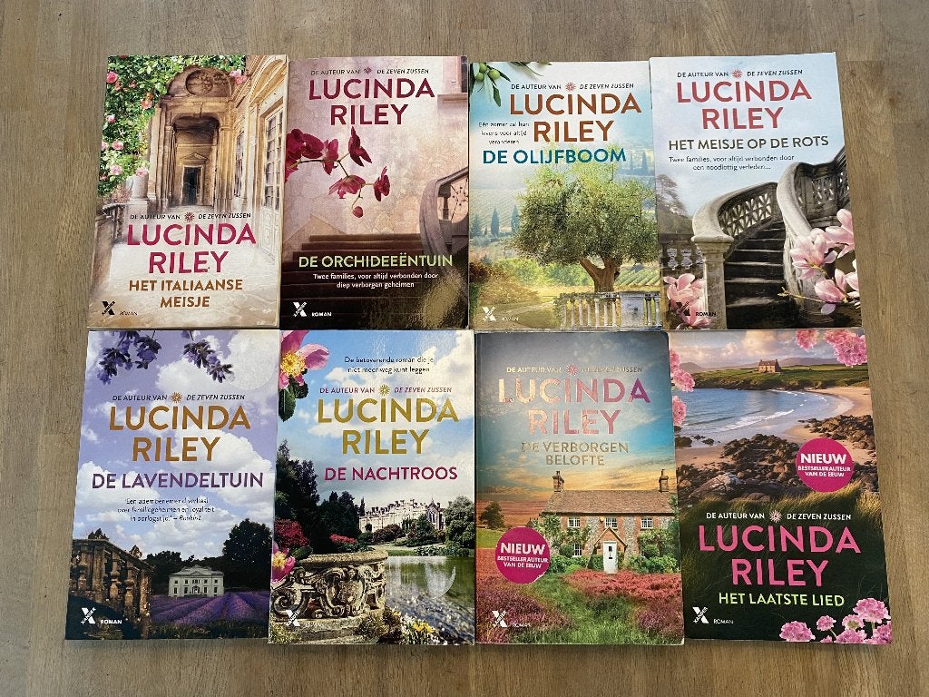 Lucinda Riley divers, Boeken, Romans, Gelezen, Lucinda Riley, Ophalen of Verzenden, Nederland