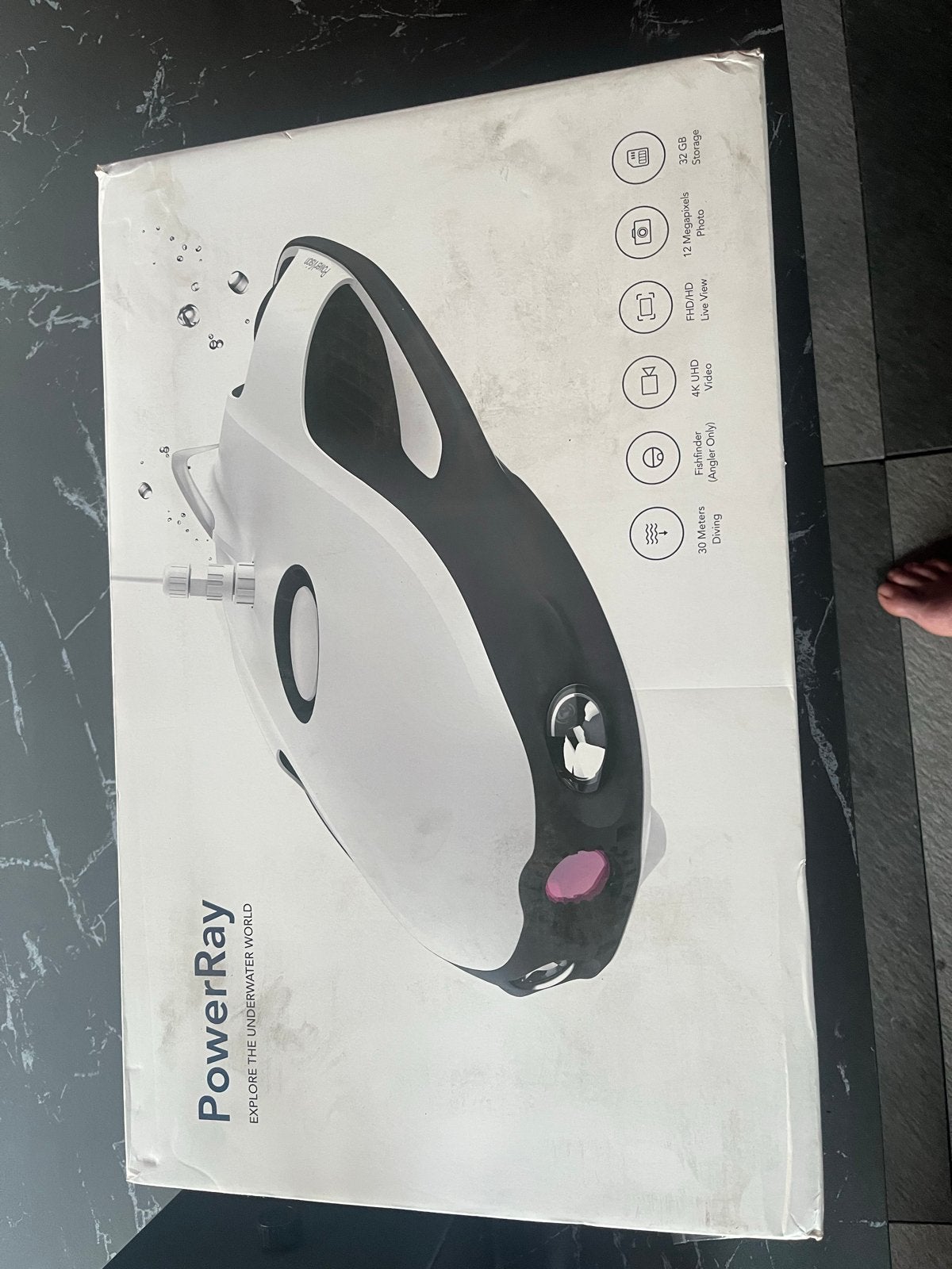 PowerRay onderwaterdrone met 4K camera, 100 tot 1000 meter, Overige merken, Ophalen of Verzenden, Zo goed als nieuw