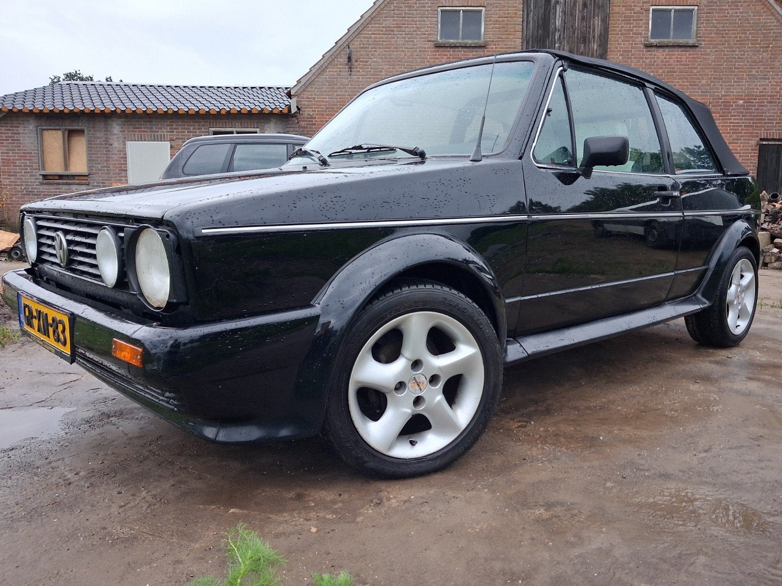 Volkswagen Golf Cabrio amerikaan airco, Auto's, Volkswagen, Bedrijf, Golf, Airconditioning, Lederen bekleding, Lichtmetalen velgen