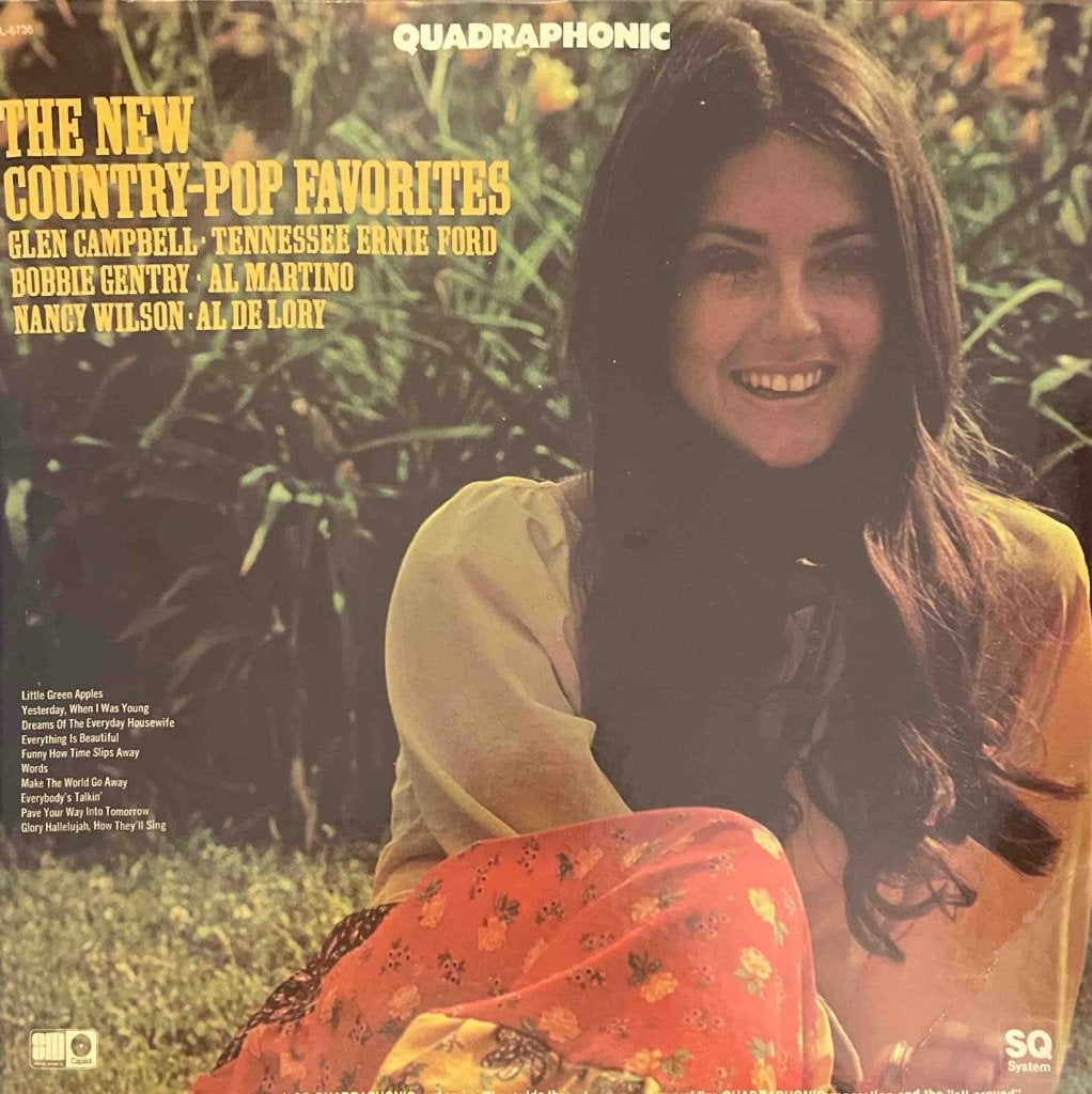 The New Country-Pop Favorites Quadraphonic, LP, Ophalen of Verzenden, Zo goed als nieuw, 12 inch