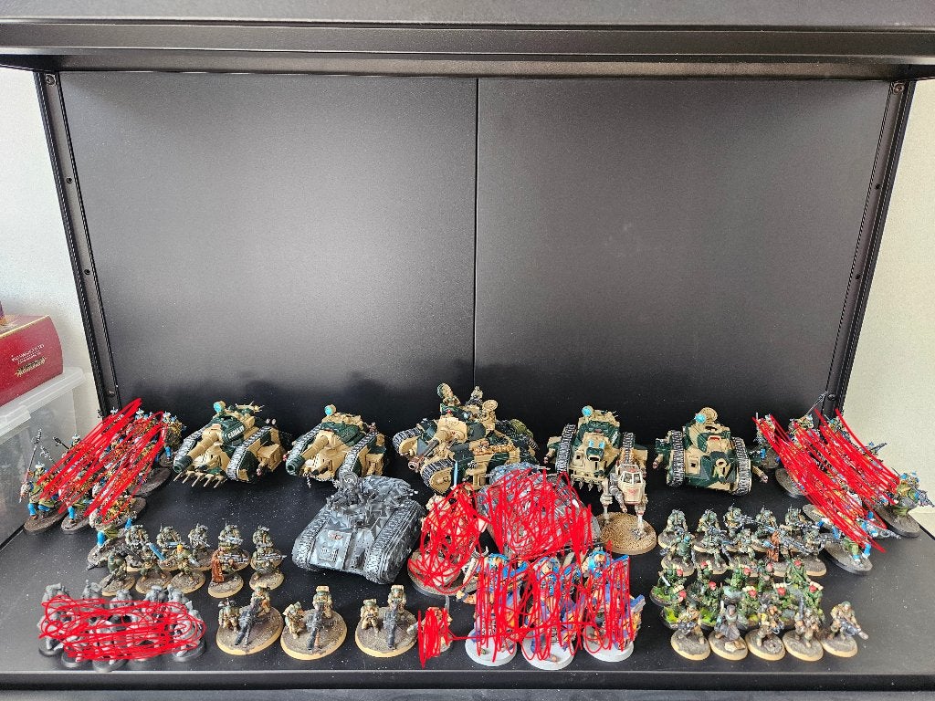 40k: Astra militarium/imperial Guard leger, Figuurtje(s), Ophalen of Verzenden, Geverfd, Warhammer 40000