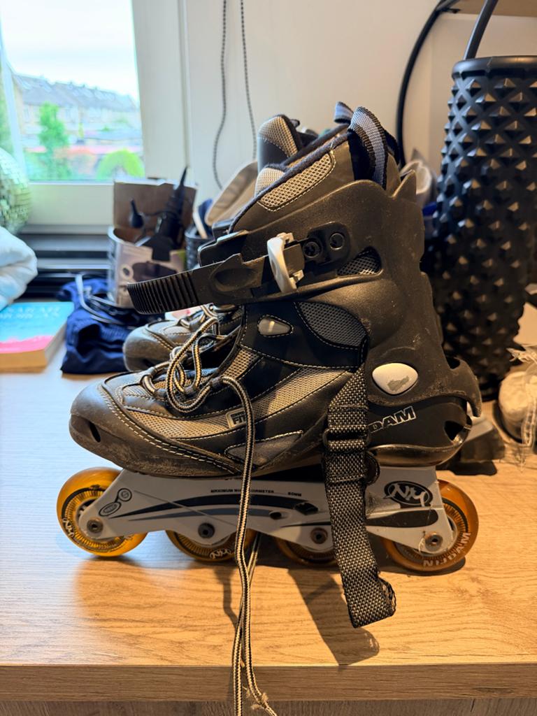 Nijdam skeelers maat 41, Overige merken, Gebruikt, Ophalen of Verzenden, Inline skates 4 wielen