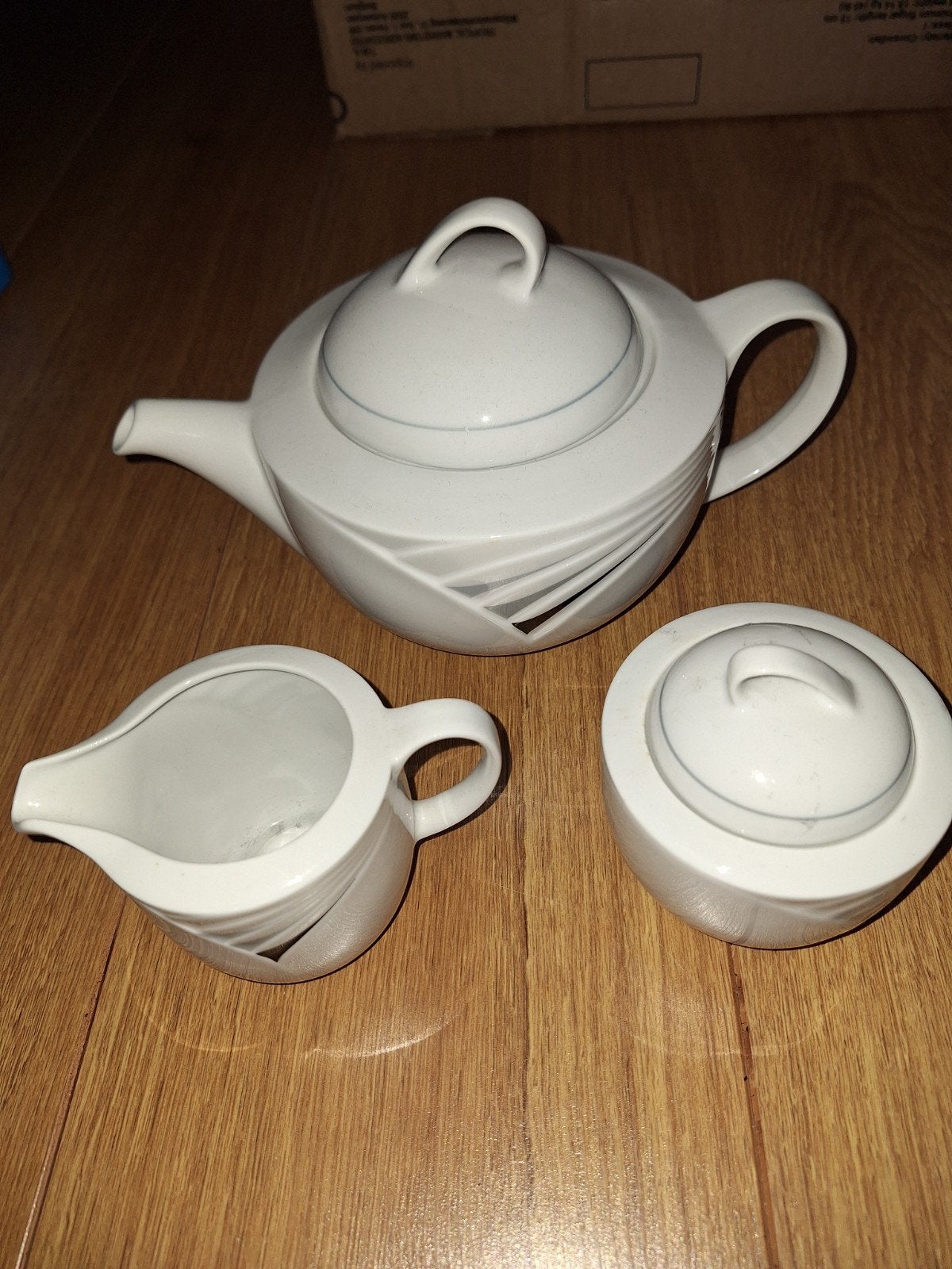 Roma servies Winterling Roslau theepot en roomstel, Overige merken, Ophalen of Verzenden, Zo goed als nieuw, Theepot