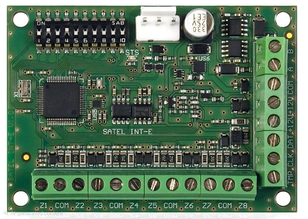 Satel INT-E 8 extra zones Itegra, Versa, Perfecta panels, Doe-het-zelf en Verbouw, Alarmsystemen, Ophalen, Zo goed als nieuw, Overige typen