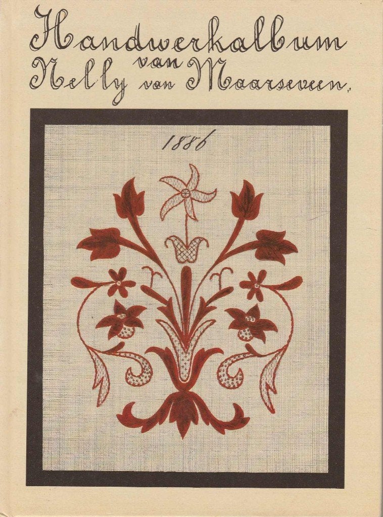 Handwerkalbum van Nelly van Maarseveen september 1886, Ophalen of Verzenden, Zo goed als nieuw