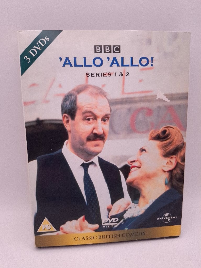 Allo allo series 1 & 2 dvd, Vanaf 12 jaar, Ophalen of Verzenden, Gebruikt, Komedie