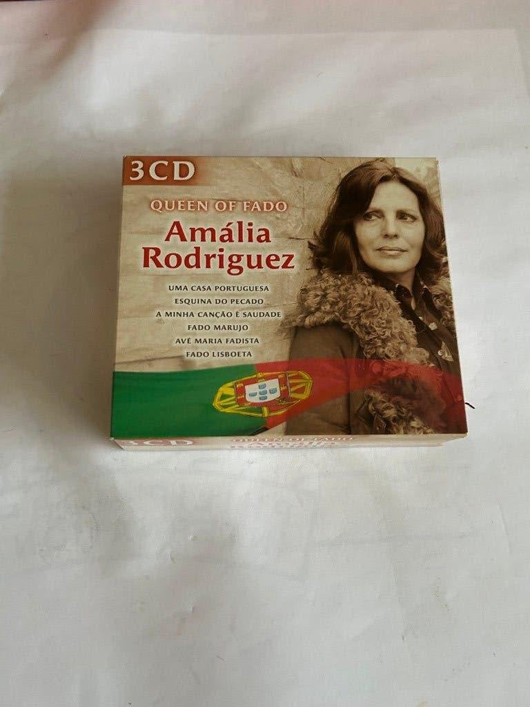 The best Fado Songs by Amalia Rodrigues 3 cd's, Ophalen of Verzenden, Zo goed als nieuw, Europees