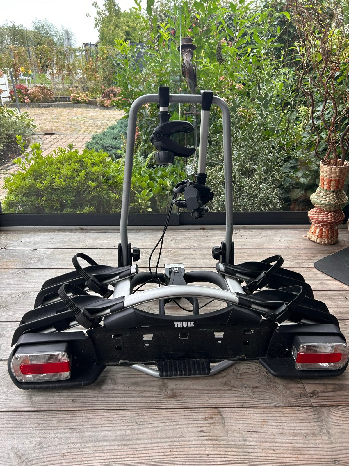 Thule Euroway 921 fietsendrager voor 2 fietsen, Auto diversen, Ophalen, 2 fietsen, Gebruikt, Trekhaakdrager