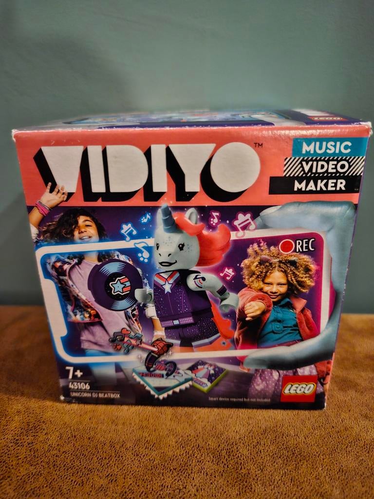 LEGO Vidiyo Unicorn DJ Beatbox set (43106) - Compleet!, Ophalen of Verzenden