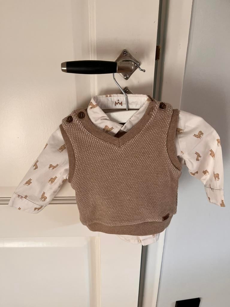 Gymp blouse en spencer Nieuw!, Ophalen of Verzenden, Nieuw, Jongetje, Overhemdje of Bloesje