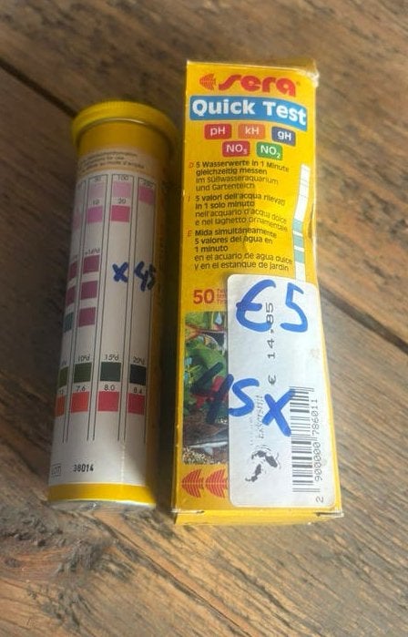 45x Sera Quick Test 5€, Dieren en Toebehoren, Vissen | Aquaria en Toebehoren, Ophalen of Verzenden, Nieuw, Overige typen, Sera