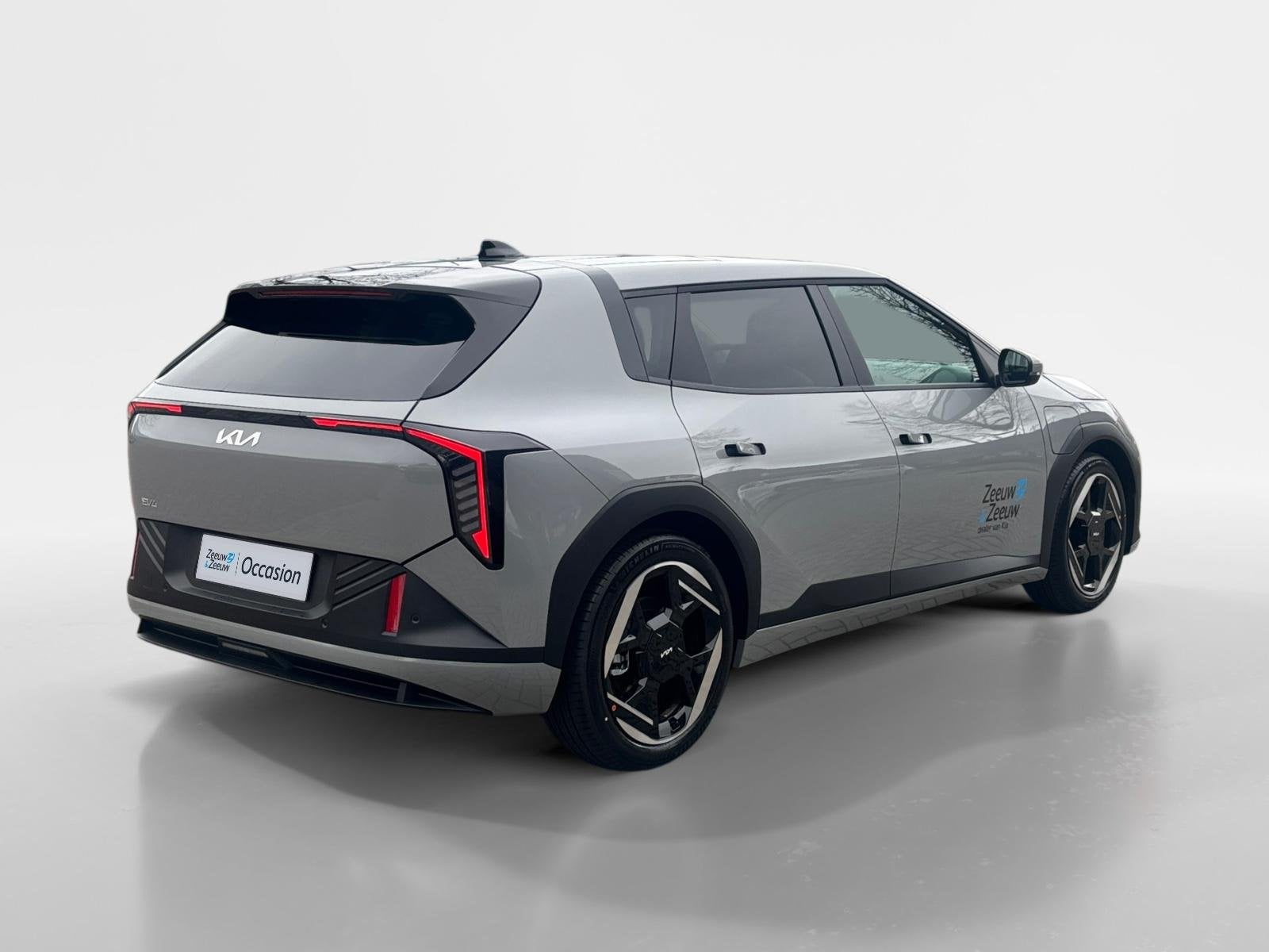 Kia EV4 Plus Advanced 58.3 kWh Demonstratie auto | Schuifkan, Auto's, 12 maanden, 204 pk, Zilver of Grijs, 58 kWh