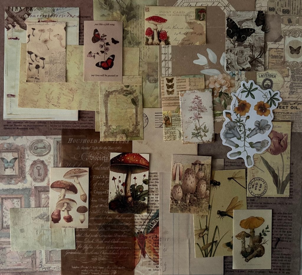 Scrapbooking, journaling herfst kleuren papier, Hobby en Vrije tijd, Verzenden, Nieuw, Papier of Karton