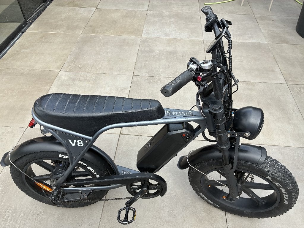 Fatbike OUXI V8 met Hydraulische Remmen en tracker, Gebruikt, 51 tot 55 cm, 50 km per accu of meer, Ophalen