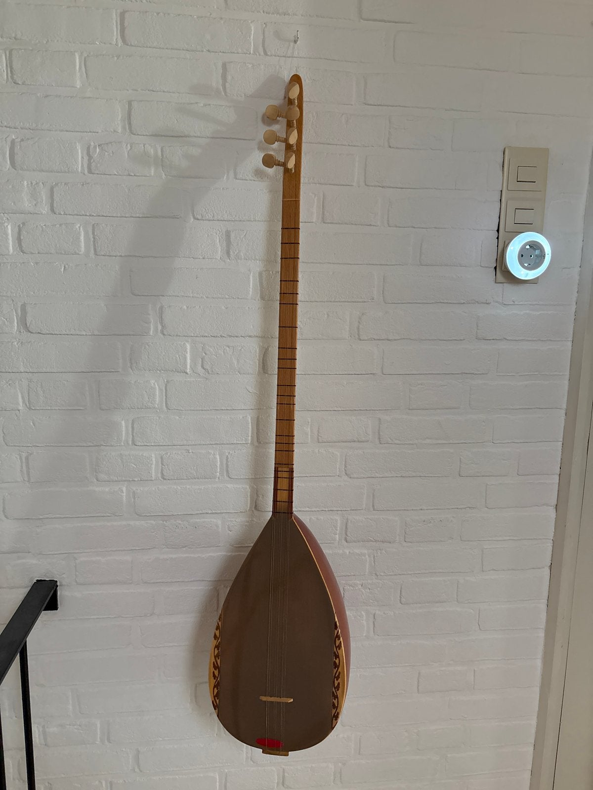 Saz lange steel - amper gebruikt, goede staat, Ophalen, Zo goed als nieuw, Luit, Saz of Bouzouki