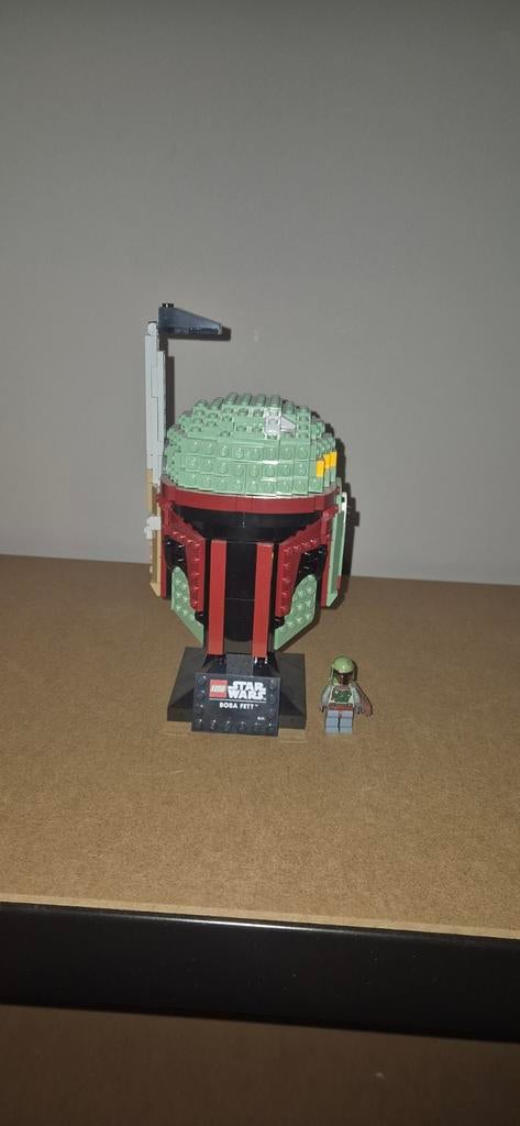 LEGO Star Wars Boba Fett Helm met minifig, Ophalen, Zo goed als nieuw