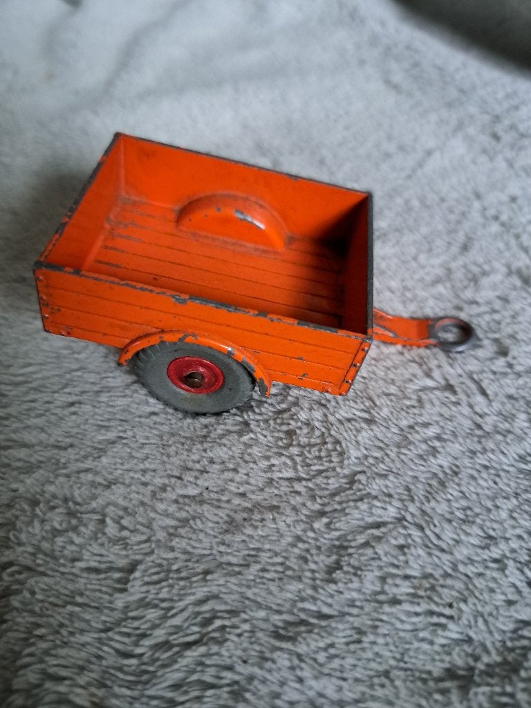 Dinky toy aanhangwagen oranje 341, Ophalen of Verzenden