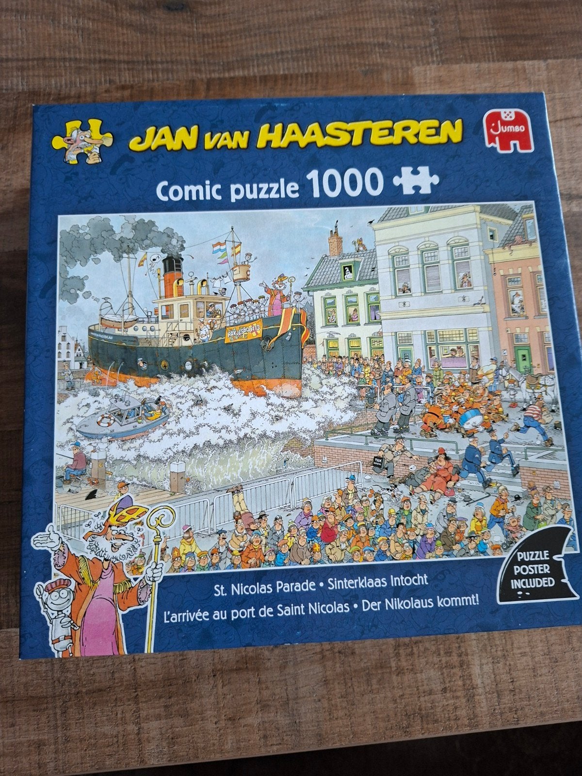 Jan van Haasteren Sinterklaasintocht, Ophalen, 500 t/m 1500 stukjes, Zo goed als nieuw
