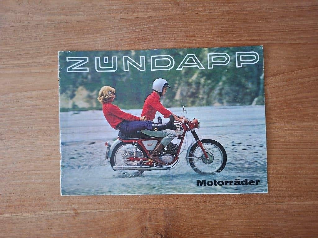 originele zundapp folders omschrijving goed lezen., Verzenden, Gebruikt