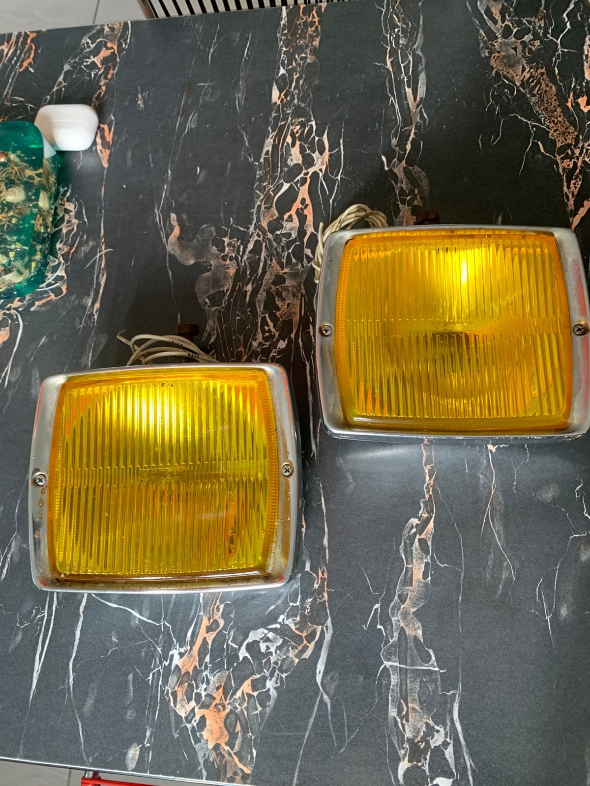 Vintage Bosch gele grote 70er jaren verstralers, Ophalen of Verzenden, Nieuw