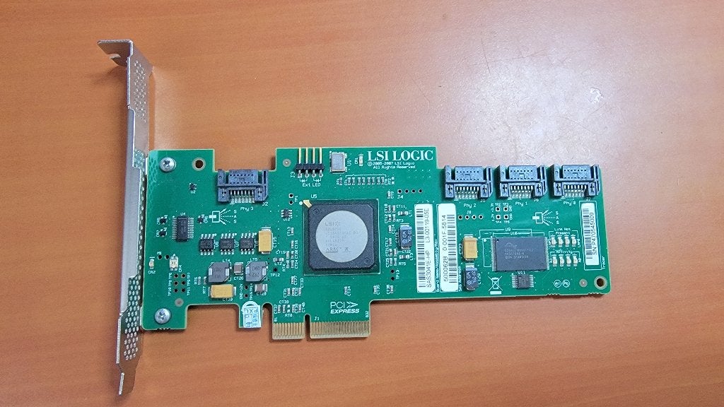 LSI Logic SAS3041E-HP SAS Controller, Intern, Gebruikt, SAS, HDD