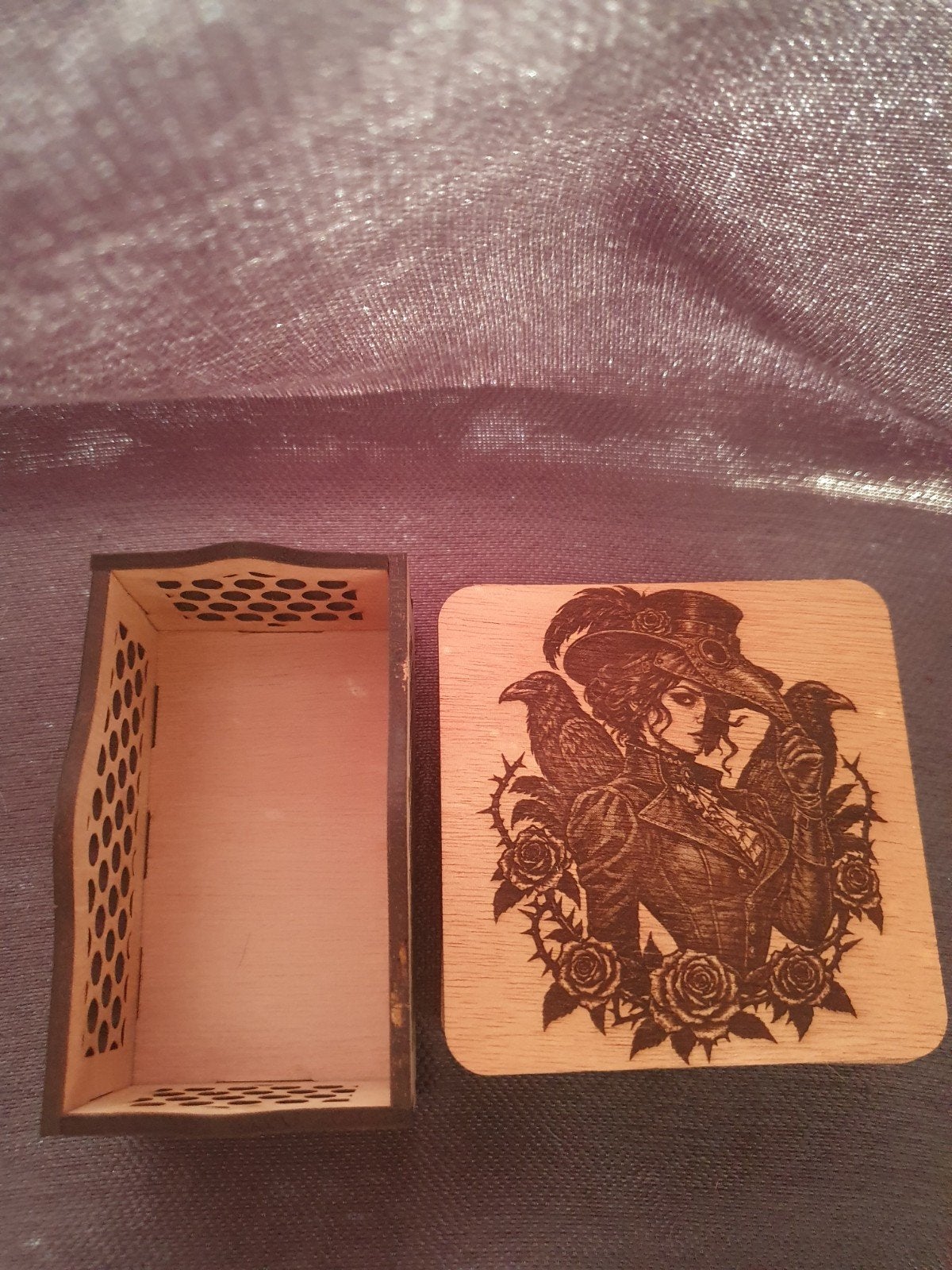 Unieke Houten Onderzetters met Gothic/Fantasy Afbeeldingen, Huis en Inrichting, Ophalen, Hout, Glasonderzetter, Nieuw