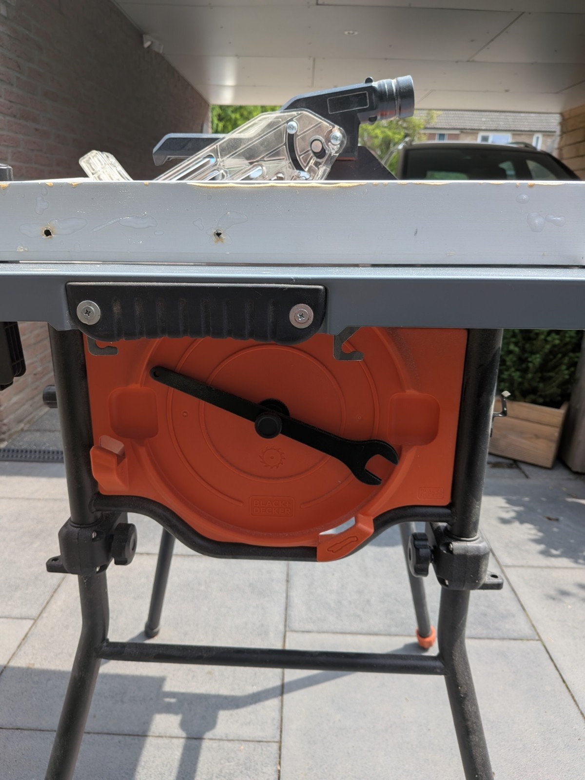 Black+Decker Tafelzaag, Doe-het-zelf en Verbouw, Gereedschap | Zaagmachines, Ophalen, Gebruikt, Overige typen, Black&Decker