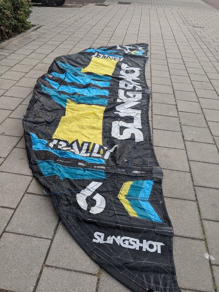 Slingshot kite, Watersport en Boten, Ophalen, Gebruikt, Geen board, 6 m²