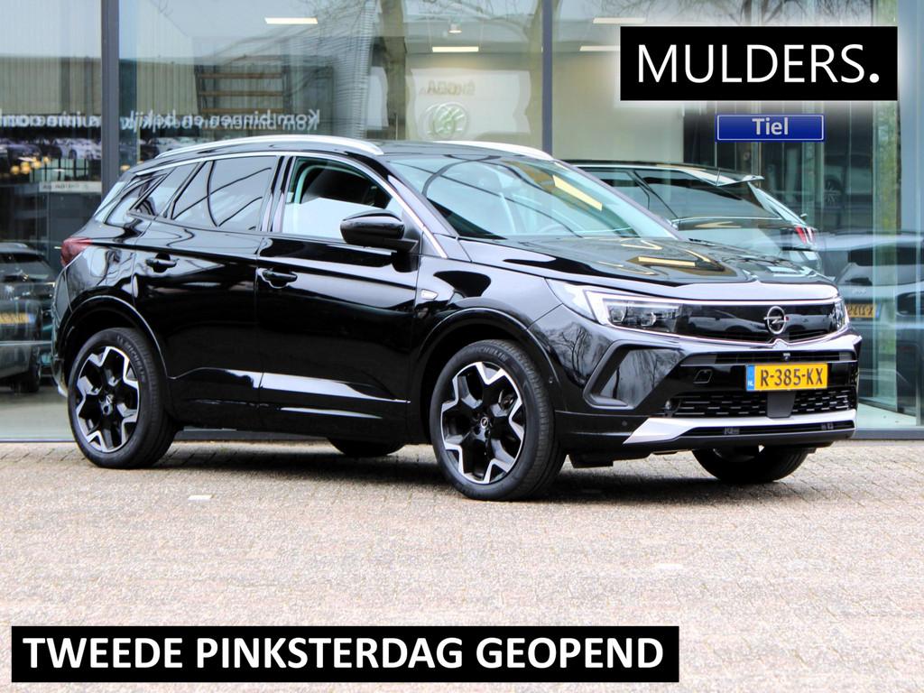Opel Grandland 1.2 Turbo Ultimate | Navi / Alcantara / Camer, 12 maanden, Gebruikt, 1199 cc, Alcantara