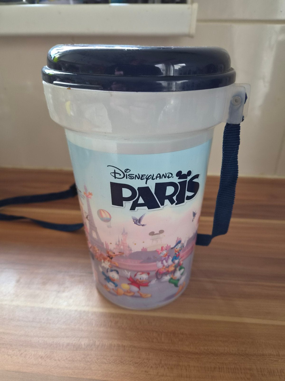 Disneyland Parijs Popcorn Bucket - Uniek Verzamelobject, Ophalen of Verzenden, Overige figuren, Gebruikt, Overige typen