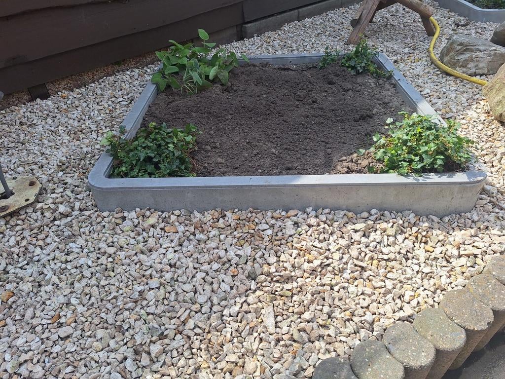 Kunststof randen voor plantenbakken, Tuin en Terras, Bloembakken en Plantenbakken, Ophalen, Rond, Kunststof, Minder dan 30 cm
