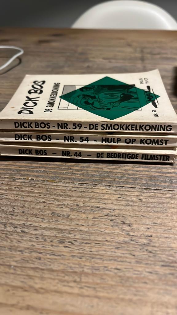 Dick Bos boekjes, Boeken, Stripboeken, Meerdere stripboeken, Ophalen, Gelezen
