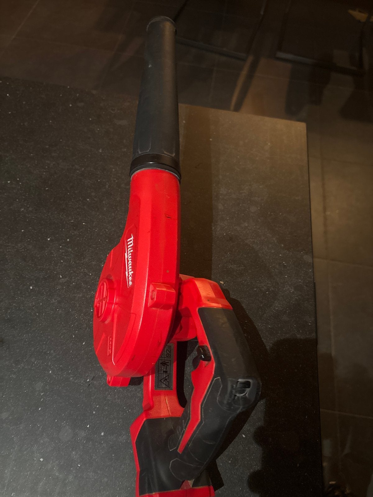 Milwaukee M18 BBL Accu Bladblazer - Zo goed als nieuw, Ophalen of Verzenden, Zo goed als nieuw, Accu, Handgedragen