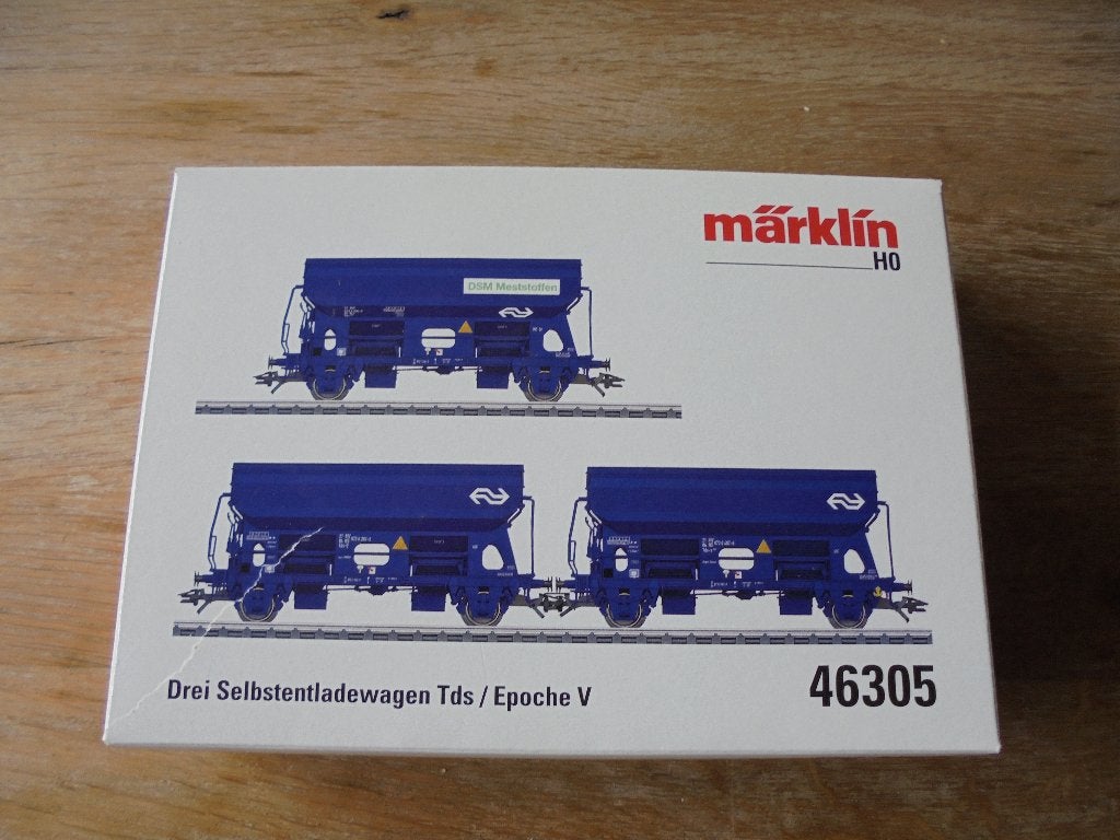Marklin H0 46305 Zelflossers Tds lezen, Wisselstroom, Wagon, Ophalen of Verzenden, Zo goed als nieuw