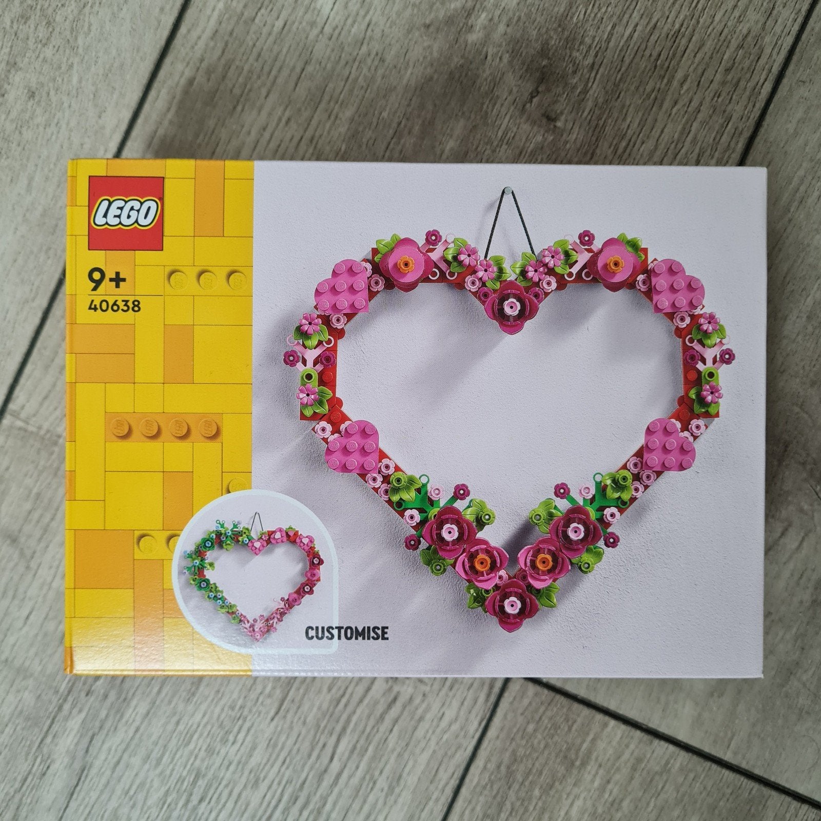 LEGO Bloemenhart 40638 - Nieuw en Ongeopend, Kinderen en Baby's, Speelgoed | Duplo en Lego, Overige thema's, Lego, Nieuw, Ophalen of Verzenden