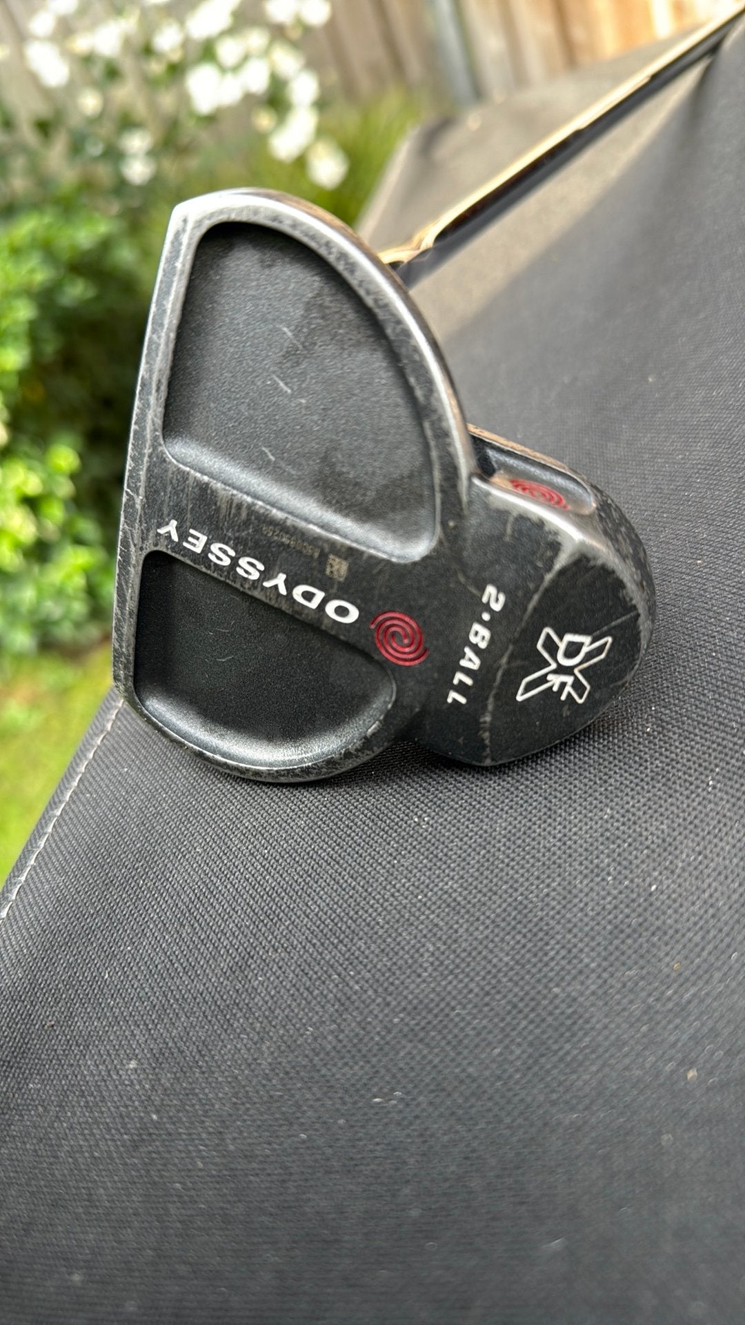 Putter Odyssey 2-ball DFX met “super grip” 34 inch, Ophalen of Verzenden, Zo goed als nieuw, Club, Callaway