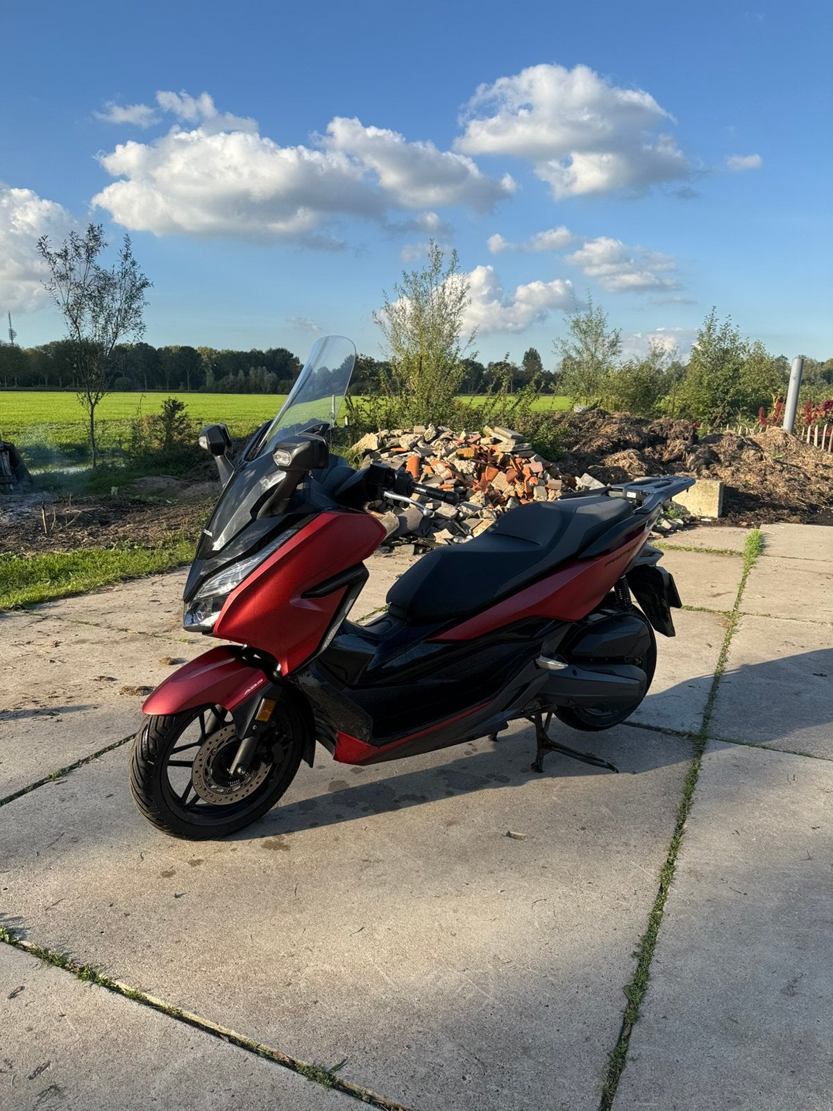 Honda Forza 125 ABS 2019 | Topkoffer + Tucano Urbano, Motoren, Ophalen