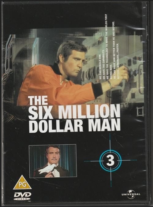 The Six Million Dollar Man - Volume 3 - DVD, Engels, Alle leeftijden, Ophalen of Verzenden, Zo goed als nieuw
