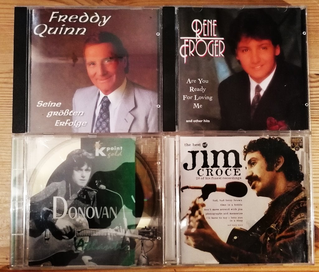CD's van Freddy Quinn, René Froger, Donovan, Jim Groce., Cd's en Dvd's, Ophalen of Verzenden, 1960 - 1969, Gebruikt