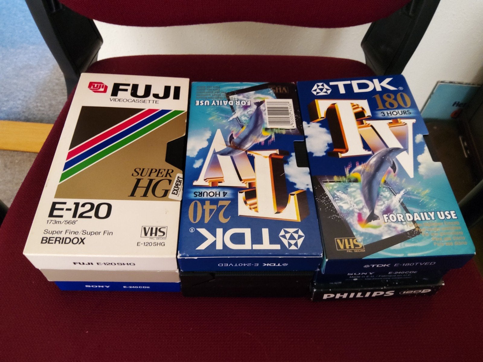 Videobanden 6 nieuwe VHS Videobanden, Ophalen of Verzenden, Nieuw